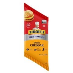 REQUEIJAO CHEDDAR TIROLEZ  BISNAGA 1,5KG
