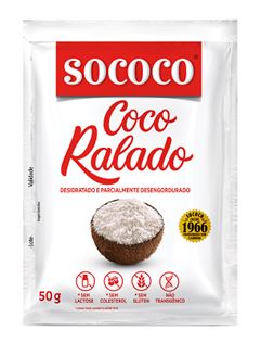 COCO RALADO SOCOCO 50X50G