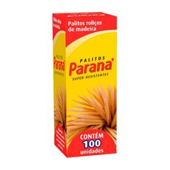 PALITO DE DENTE PARANA C/100UND