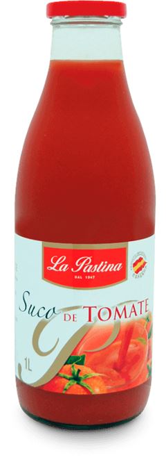 SUCO LA PASTINA TOMATE VIDRO 1LITRO