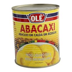 ABACAXI EM CALDA RODELAS OLE LATA 400G