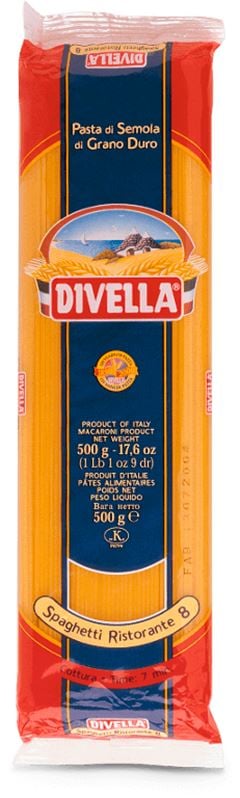 Massa Italiana Divella 008 Spaghetti 500g