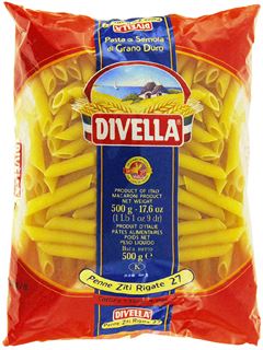 MASSA ITALIANA DIVELLA 027 PENNE ZITI RIGATE 24X500G