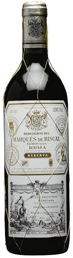 Vinho Tinto Marques De Riscal Reserva  750ml