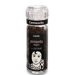PIMENTA ESP CARMENCITA NEGRA C/MOINHO 50G