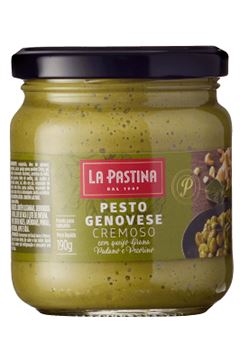 MOLHO ITALIANO LA PASTINA PESTO A GENOVESE 190G