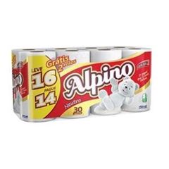 Papel Hig Alpino F. Dupla Neut 4x16 (lv16pg14)30mts