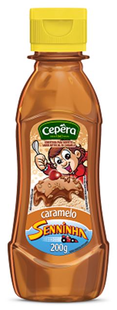 COBERTURA SENNINHA CEPERA CARAMELO 200G