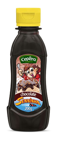 COBERTURA SENNINHA CEPERA CHOCOLATE 12X200G