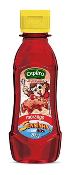 COBERTURA SENNINHA CEPERA MORANGO 200G