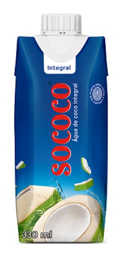 Agua de coco Sococo Prisma Tp 330ml