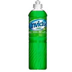 DETERGENTE LIQ INVICTO LIMAO 24X500ML