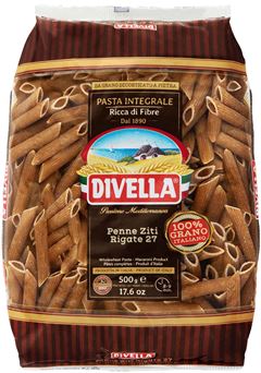 MASSA ITALIANA DIVELLA INTEGRAL 027 PENNE ZITI RIGATE 500G