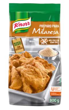 Preparo Milanesa Knorr 800g