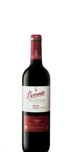 Vinho Tinto Beronia Crianza Meia 375ml