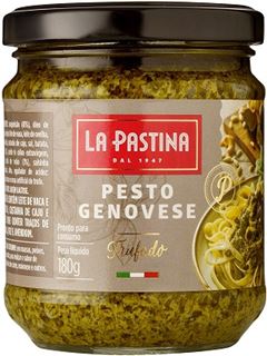Molho Italiano La Pastina Pesto Genovese Trufado 180g