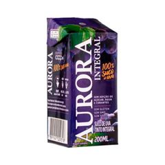 SUCO DE UVA AURORA TINTO TP 200ML