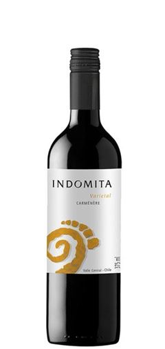 VH TTO INDOMITA VARIETAL CARMENERE MEIA 375ML