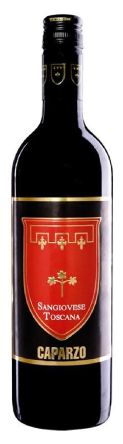 Vinho tinto Sangiovese Toscana Caparzo 750ml