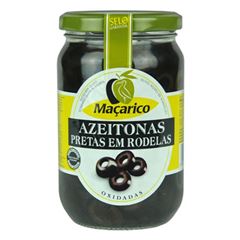 AZEITONA PRETA EM RODELAS MACARICO 165G