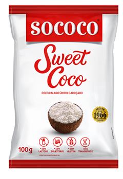 COCO RALADO SWEET COCO SOCOCO 24X100G