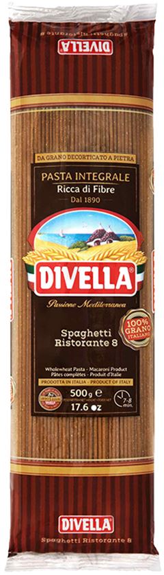 MASSA ITALIANA DIVELLA INTEGRAL 008 SPAGHETTI 24X500G