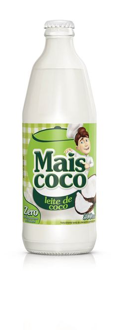 Leite de Coco Mais Coco vidro 500ml