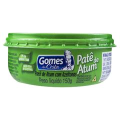 PATE DE ATUM COM AZEITONAS GOMES DA COSTA 150G