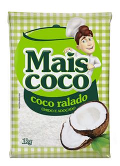 Coco ralado Mais Coco adocado 1kg