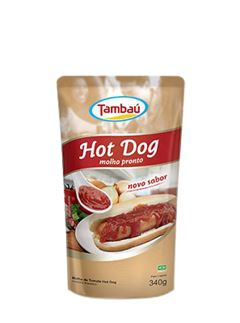 MOLHO DE TOMATE HOT DOG TAMBAU POUCH 24X340G