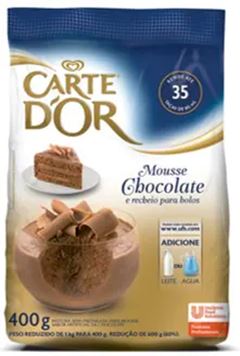 CARTE DOR MOUSSE CHOCOLATE 400G