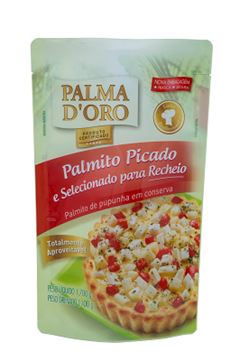 Palmito Palma Doro p/ Recheio - picado bag 1,10kg