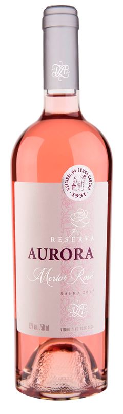Vinho Rose Aurora Reserva Merlot 750ml