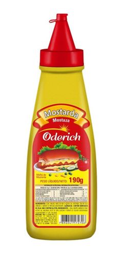 MOSTARDA ODERICH BISNAGA 190G