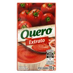 EXTRATO DE TOMATE QUERO TP 48X130G