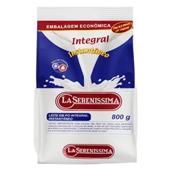 LEITE EM PO LA SERENISSIMA INTEGRAL INSTANTANEO 10X800G