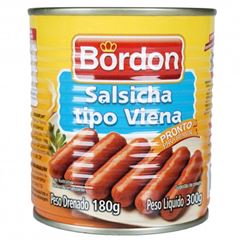 SALSICHA BORDON LATA 180G